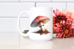 Detailed Glossy Mushroom PNG Product Image 2