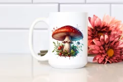 Detailed Glossy Mushroom PNG Product Image 2