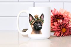Watercolor Baby Malinois Clipart Product Image 2