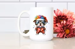 Expressive Baby Bulldog, Vibrant PNG Product Image 2