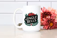 Retro Jingle Bells Clipart PNG Product Image 2