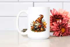 Detailed Autumn Gnome PNG Product Image 2