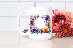 Vibrant Colorful Watercolor Frame | Clipart Product Image 2