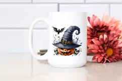 Funny Halloween Hat Clipart, PNG Product Image 2