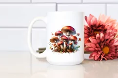 Detailed Magical Mushroom PNG Product Image 2