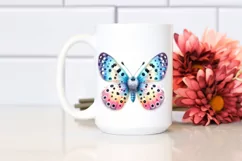 Colorful Baby Butterfly Watercolor Vibrant Product Image 2