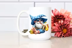 Digital Painting of Beach Gnome | Clipart Product Image 2