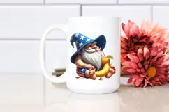 Detailed Digital Painting Pastel Gnome Beach Wear Product Image 2
