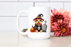 Cute Baby Dog Halloween | Sublimation | Clipart Product Image 2