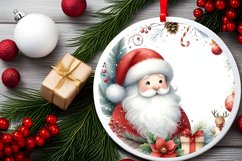 Watercolor Christmas Image Featuring Santa PNG Product Image 2