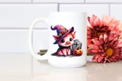Cute Baby Pig Halloween | Sublimation | Clipart Product Image 2