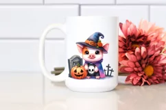 Cute Baby Pig Halloween | Sublimation | Clipart Product Image 2