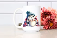 Little Seal Hot Cocoa PNG Product Image 2