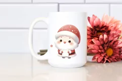 Cute Santa Digital Painting, Transparent PNG Product Image 2