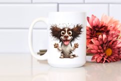 Crazy English Springer Spaniel Watercolor Clipart Product Image 2