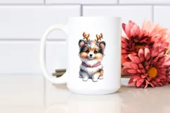 Shetland Sheepdog with Crazy Haircut, High-Quality PNG Product Image 2