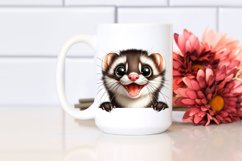 Funny Crazy Weasel Clipart Product Image 2