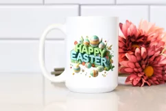 Easter Clipart |T-shirt, Mug, Tumbler Product Image 3