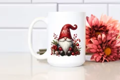 Detailed Christmass Gnome Watercolor PNG Product Image 2