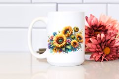 Vibrant Sunflower Watercolor Product Image 2