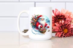3D Santa Image, Transparent PNG Product Image 2