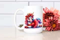 Redowa-Dancing Baby Unicorn PNG Product Image 2