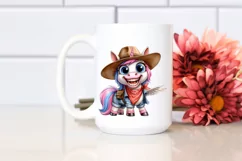 Watercolor Unicorn Bandana Human Phishing Product Image 2