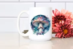 Pastel Mystical Mushroom, Transparent PNG Product Image 2