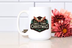 Retro Small Town Christmas Png Product Image 1