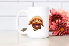 Crazy Looking Vizsla Furr Enthusiastic | Clipart Product Image 2