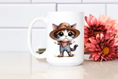 Proud Cat in Rain Boots | Sublimation | Clipart Product Image 2