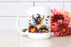 Vibrant Drawing Fairy Halloween | Clipart Product Image 2