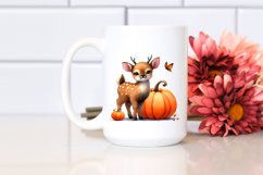 Vibrant Drawing Cute Baby Elk | Clipart Product Image 2