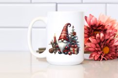 Detailed Christmas Gnome, PNG Product Image 2
