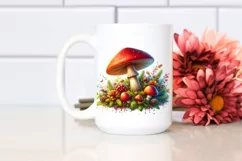 Detailed Shiny Mushroom PNG Product Image 2