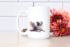 Spring Dog Sublimation Clipart Product Image 2