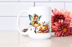 Vibrant Fairy Pumpkins | Halloween Clipart Product Image 2