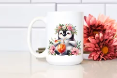 Colorful Penguin Cocktail Drink Product Image 2