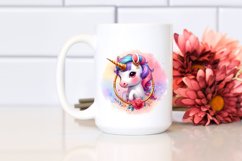 Unicorn with Bullfighting Ring PNG Product Image 2