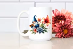 Gnome with Hawaiian Flowers | Sublimation | Clipart Product Image 2