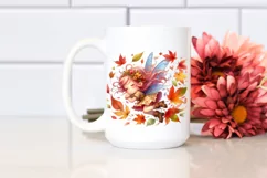 Colorful Fairy with Leaves PNG Product Image 2