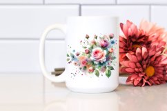 Colorful Pink Roses | Clipart Product Image 2