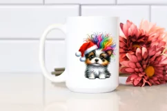 Expressive Puppy with Crazy Haircut PNG Product Image 2