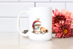 Shiba Inu Christmas PNG Product Image 2