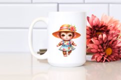 Colorful Baby Monkey Summer Dressed Product Image 2