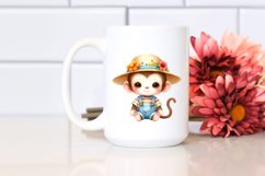 Colorful Baby Monkey Summer Dressed Product Image 2