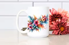 Vibrant Hawaiian Floral Frame, Transparent PNG Product Image 2