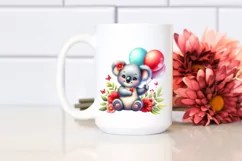 Colorful Baby Panda, Aviator Suit |Clipart Product Image 2