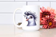 Contempt Dove | Portrait Clipart Product Image 2