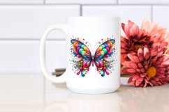 Vibrant Butterfly Clipart Product Image 2